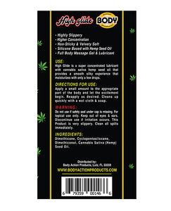 High Glide Erotic Lubricant 8.5 Oz Bottle