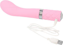 Load image into Gallery viewer, Pillow Talk Sassy G Spot Vibe W/swarovski Crystal Pink
