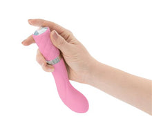 Load image into Gallery viewer, Pillow Talk Sassy G Spot Vibe W/swarovski Crystal Pink
