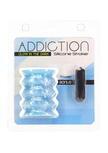 Load image into Gallery viewer, Addiction Silicone Stroker Glow In The Dark

