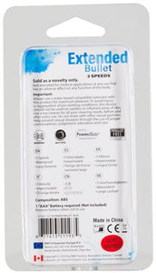 Power Bullet 3.5 Extended Breeze 3 Speed Bullet Teal "