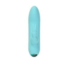 Load image into Gallery viewer, Power Bullet Alices Bunny 4in 10 Function Bullet Teal
