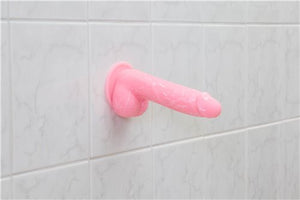 Addiction Brandon 7.5in Pink Glow In The Dark