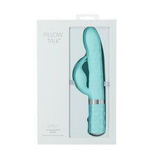 Load image into Gallery viewer, Pillow Talk Lively Dual Motor Massager Teal
