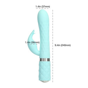 Pillow Talk Lively Dual Motor Massager Teal
