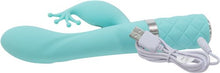 Load image into Gallery viewer, Pillow Talk Kinky Clitoral W/ Swarovski Crystal Teal
