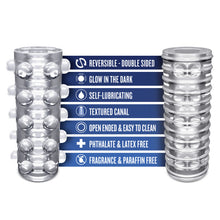 Load image into Gallery viewer, Rize Swich Glow In The Dark Self Lubricating Stroker Clear
