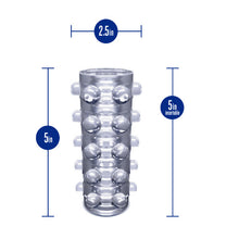 Load image into Gallery viewer, Rize Swich Glow In The Dark Self Lubricating Stroker Clear

