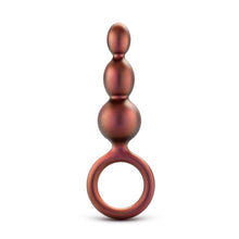 Load image into Gallery viewer, Anal Adventures Matrix Beaded Loop Plug Copper
