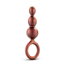 Load image into Gallery viewer, Anal Adventures Matrix Beaded Loop Plug Copper
