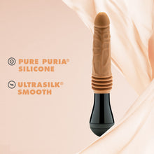 Load image into Gallery viewer, Dr Skin Dr. Arthur Thrusting Gyrating Vibrating Dildo Tan
