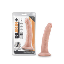 Load image into Gallery viewer, Dr Skin Plus 7in Poseable Dildo Vanilla
