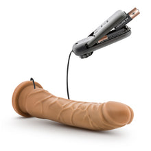 Load image into Gallery viewer, Dr Skin 8.5 Vibrating Realistic Cock W/suction Cup Mocha&quot;
