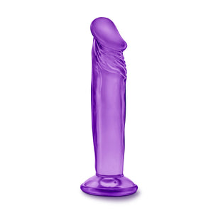 B Yours Sweet N Small 6in Dildo W/ Suction Cup Purple