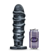 Load image into Gallery viewer, Jet Annihilator Carbon Metallic Black Butt Plug
