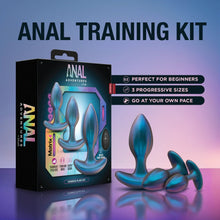 Load image into Gallery viewer, Anal Adventures Matrix Cosmos Plug Kit Lunar Blue
