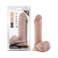 Load image into Gallery viewer, Dr. Skin Dr. William 8in Dildo W/ Balls Beige
