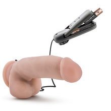 Load image into Gallery viewer, Coverboy The Quarterback Vibrating 7 Realistic Cock Vanilla&quot;
