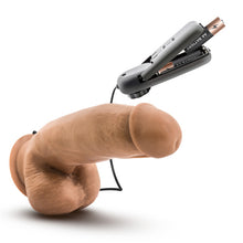 Load image into Gallery viewer, Coverboy Mma Fighter Vibrating 7 Realistic Cock Mocha &quot;
