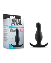 Load image into Gallery viewer, Anal Adventures Platinum Curve Plug Black
