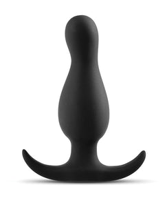Anal Adventures Platinum Curve Plug Black