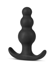 Load image into Gallery viewer, Anal Adventures Platinum Beaded Plug Black
