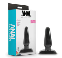 Load image into Gallery viewer, Anal Adventures Basic Anal Plug - Medium - Black

