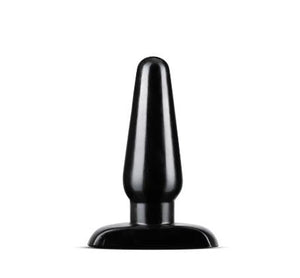 Anal Adventures Basic Anal Plug - Medium - Black