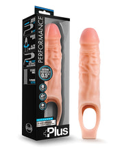 Load image into Gallery viewer, Performance Plus 9in Silicone Cock Sheath Penis Extender Vanilla
