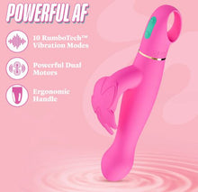 Load image into Gallery viewer, Aria Naughty Af 2.0 Vibe Plum Rechargeable
