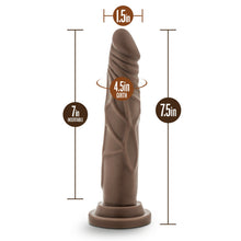Load image into Gallery viewer, Dr Skin Silicone Dr Carter 7 In Chocolate
