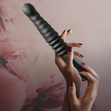 Load image into Gallery viewer, Temptasia Lazarus Thrusting Dildo Black
