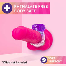Load image into Gallery viewer, Play With Me Pleaser C-ring Purple Rechargeable
