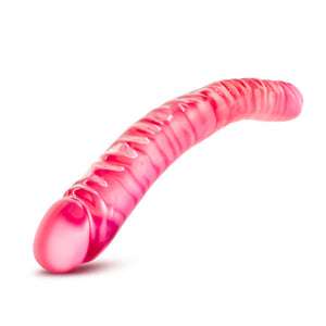 B Yours 18 Double Dildo Pink "