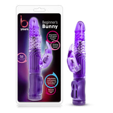 Load image into Gallery viewer, B Yours Beginner&#39;s Bunny Purple Rabbit Vibrator
