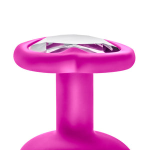 Luxe Bling Plugs Training Kit Pink W/white Gems