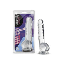 Load image into Gallery viewer, Naturally Yours 8in Diamond Crystalline Dildo
