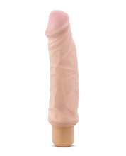 Load image into Gallery viewer, X5 9in Hard On Vib Dildo Natural

