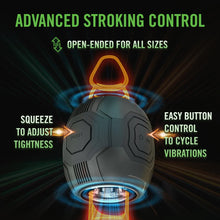 Load image into Gallery viewer, M For Men Dome X Vibrating Masturbator Black
