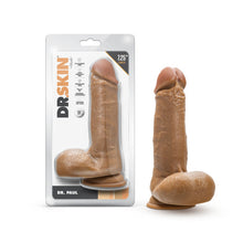 Load image into Gallery viewer, Dr. Skin Dr. Paul 7.25in Dildo W/ Balls Tan
