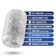 Load image into Gallery viewer, Rize Reakt Self Lubricating Stroker White
