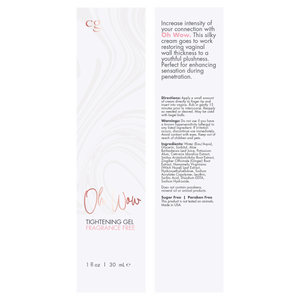 Cgc Oh Wow Tightening Gel 1 Fl Oz Au Naturel