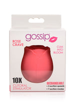 Load image into Gallery viewer, Gossip Rose 10x Suction Clit Stimulator Crave
