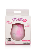 Load image into Gallery viewer, Gossip Rose 10x Silicone Clit Suction Stimulator Swirl
