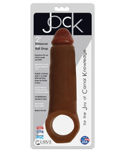 Load image into Gallery viewer, Jock 2in Enhancer W/ Ball Strap Chocolate
