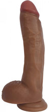 Load image into Gallery viewer, Jock Bareskin 9in Latte Dildo W/ Balls

