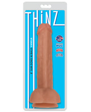 Load image into Gallery viewer, Thinz Slim Dong 8in W/ Balls Vanilla
