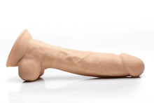 Load image into Gallery viewer, Fleshstixxx 8in Vibrating Dildo W/ Balls Medium
