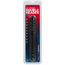 Load image into Gallery viewer, Jr. Veined Dbl Header-black 12in Cd
