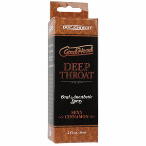 Goodhead Deep Throat Spray Cinnamon
